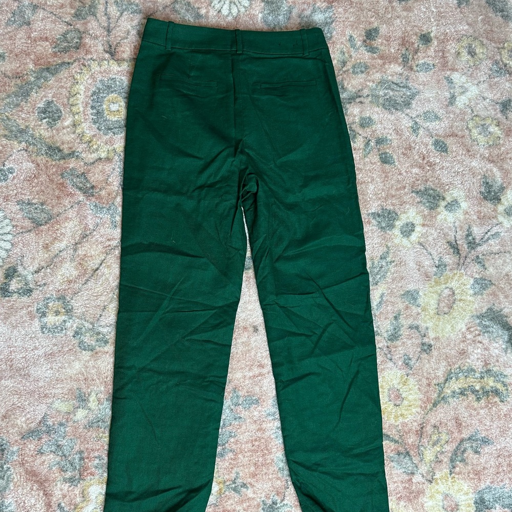 J. Crew Dark Green Chinos